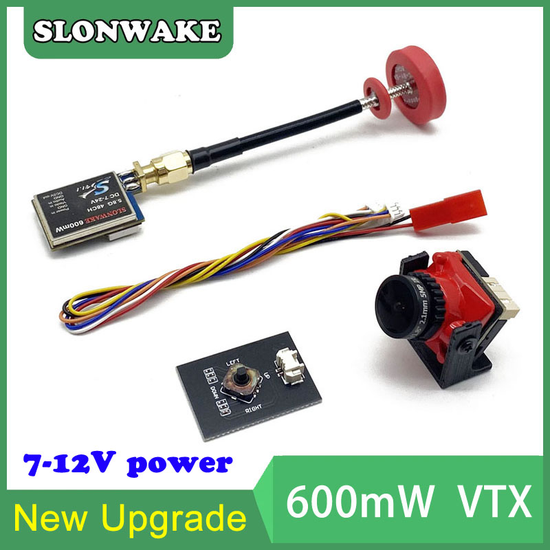 Drone Receiver - 5,8G 48CH 600mW VTX-CAM ajustable FPV