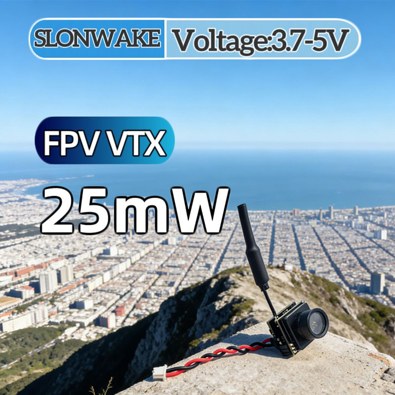 Drone Receiver - Transmisor y Cámara Integrados SLONWAKE FPV