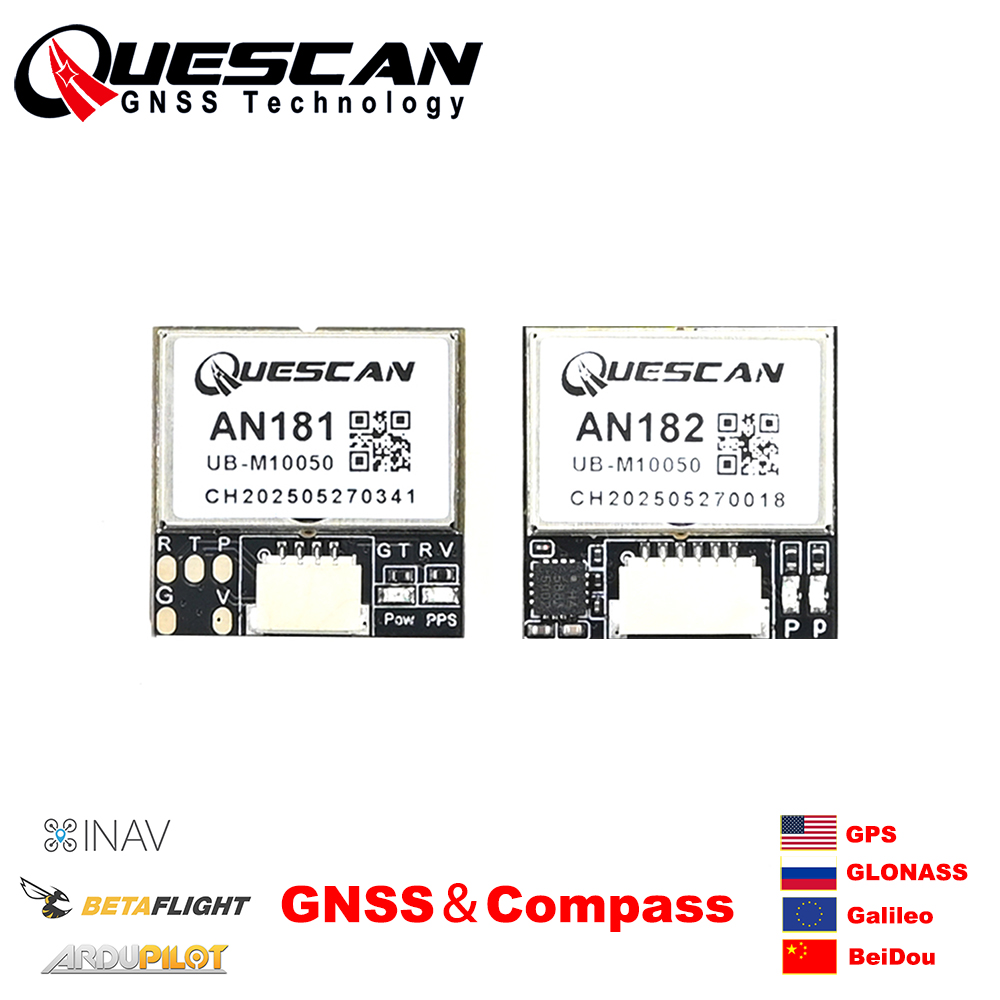 Drone Compass - QUESCAN 18mm M10 GPS Módulo GNSS