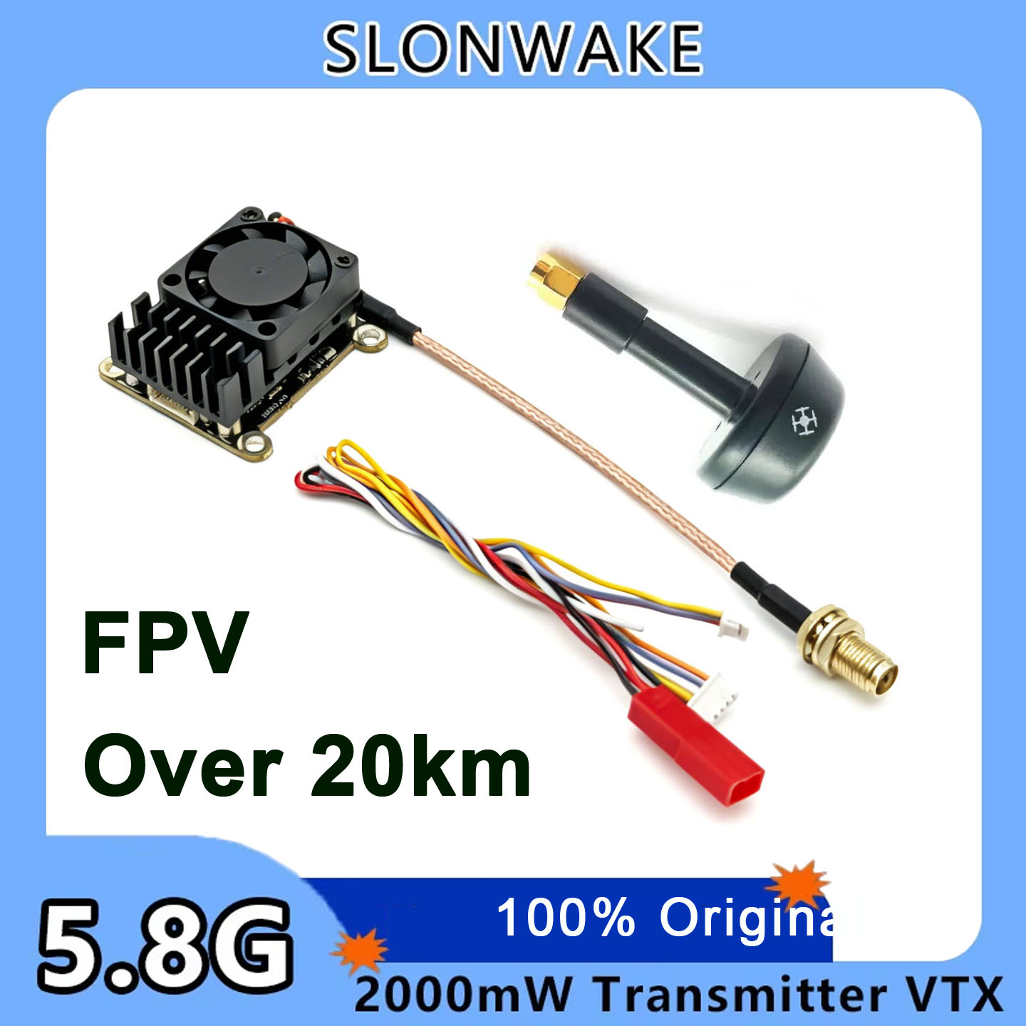 Drone Receiver - Nuevo transmisor de video inalámbrico FPV