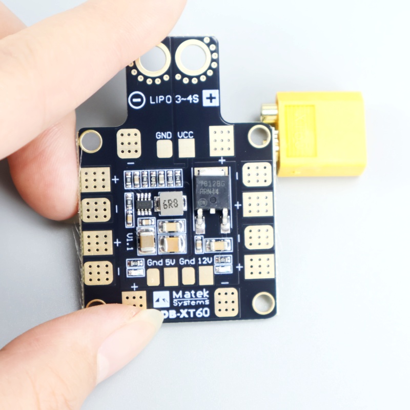 Drone Power Distribution Board - Matek Systems PDB XT60 con BEC