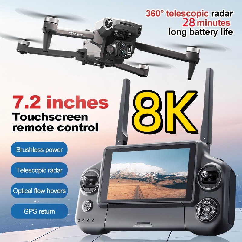 Dron RC con Control Remoto FPV - Drone Gps Mount reseña y precio