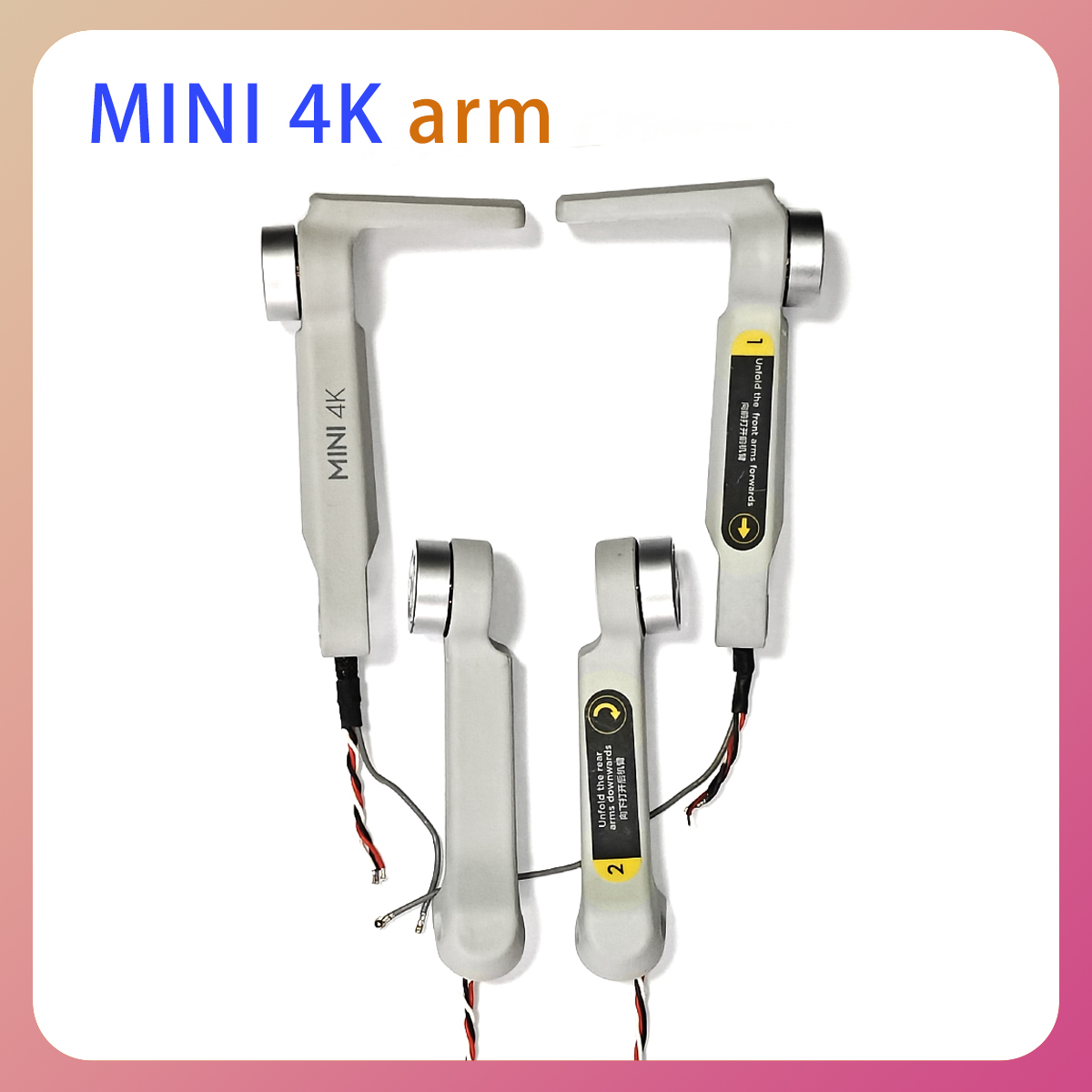 Brazos traseros delanteros izq - Drone Arm reseña y precio