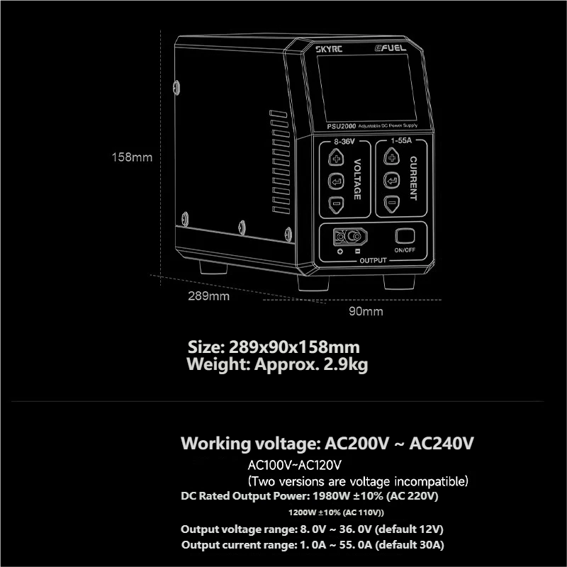 Fuente de Alimentación CC Ajus - Drone Battery reseña y precio