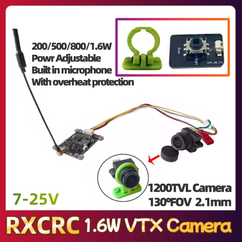 Módulo RXCRC 5.8G 48CH 1.6W VT - Drone Receiver reseña y precio