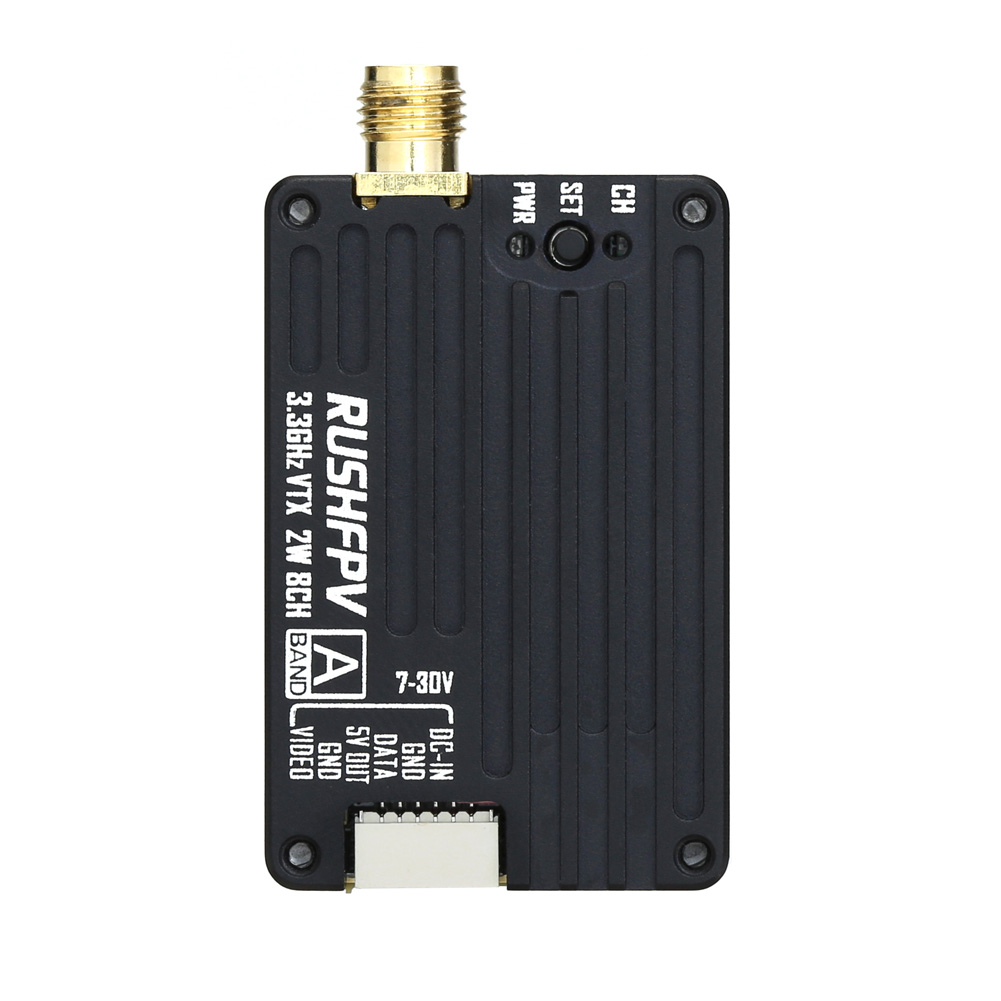 Transmisor VTX RUSHFPV 3.3G 2W - Drone Antenna reseña y precio