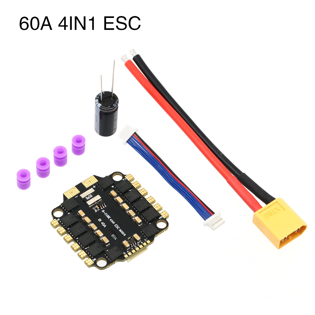 UAngel 4 en 1 45A 60A ESC BLHE - Drone Esc reseña y precio