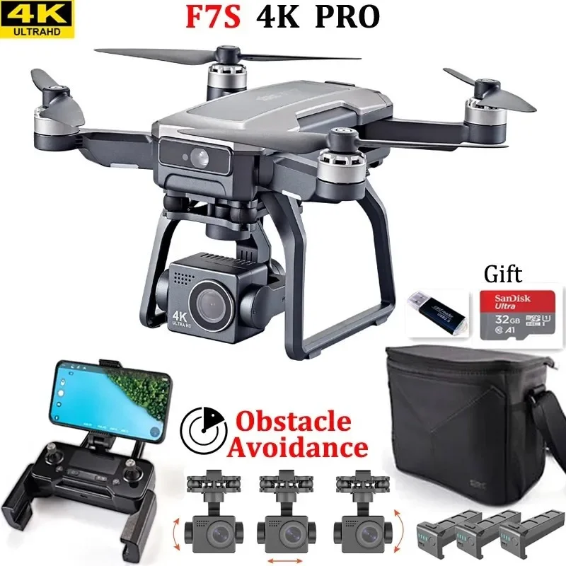SJRC F7s 4K PRO Drone 4K evita - Drone Gps Mount reseña y precio