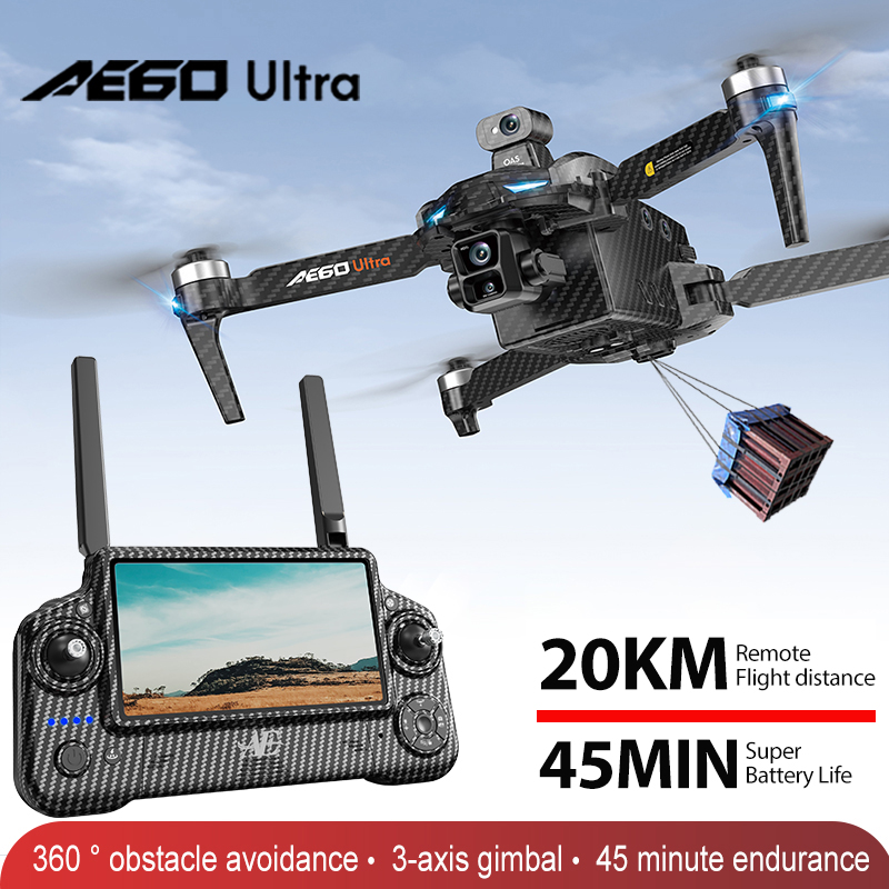 AE60 GPS Drone profesional 8K  - Drone Gimbal reseña y precio