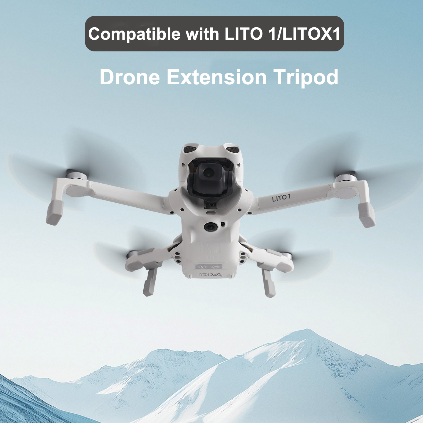 Extensor de tren de aterrizaje - Drone Landing Gear reseña y precio