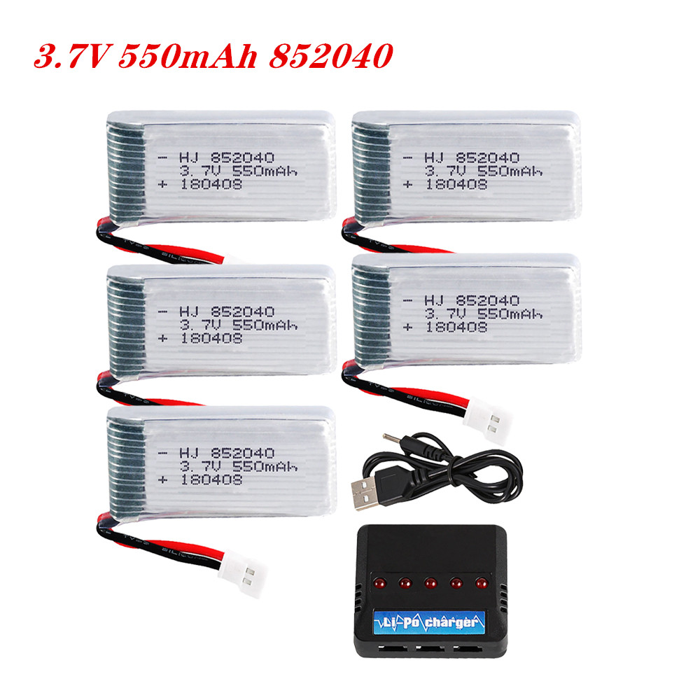 Batería Lipo 3.7V 550mAh 25C 8 - Drone Charger reseña y precio