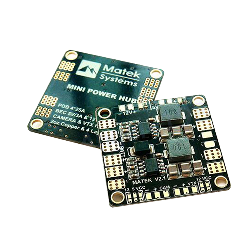 Mini Power Hub Power Matek PDB - Drone Power Distribution Board reseña y precio