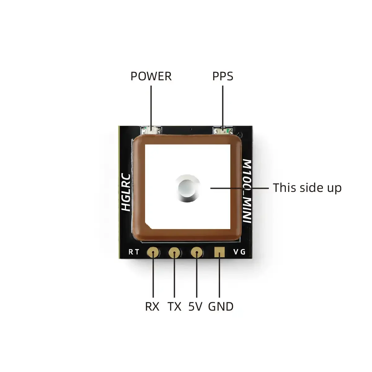 Módulo GPS Mini HGLRC M100, Ch - Drone Gps Module reseña y precio