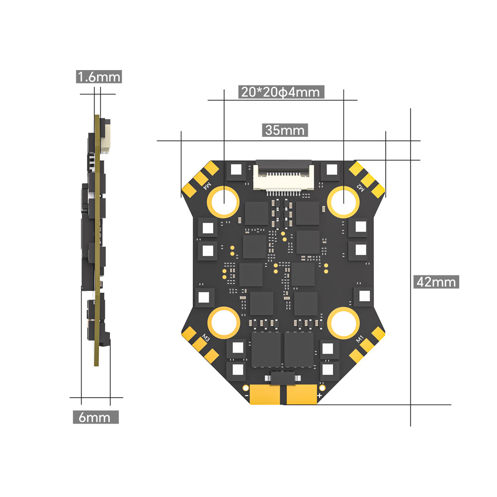 Controlador de vuelo iFlight B - Drone Flight Controller reseña y precio