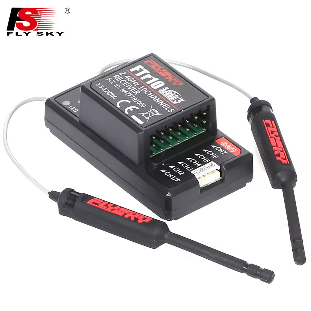 Receptor FlySky FTr10 FTr16S 2 - Drone Receiver reseña y precio