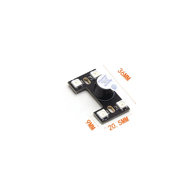 Luz trasera LED WS2812B de 5V, - Drone Buzzer reseña y precio