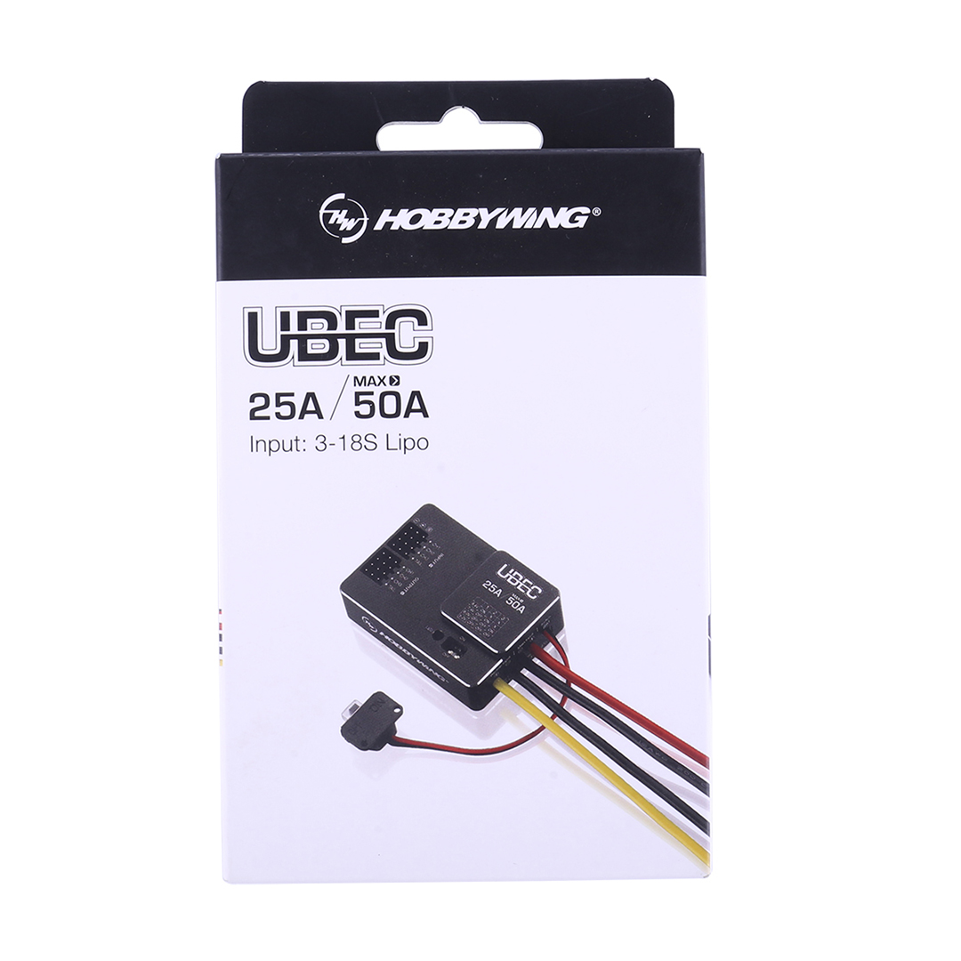 Módulo UBEC Hobbywing 25A HV 3 - Drone Esc reseña y precio