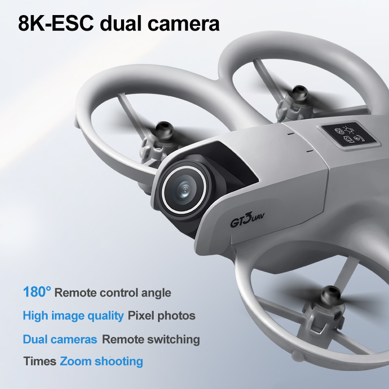 Nuevo GT3 con pantalla Mini Dr - Drone Camera reseña y precio