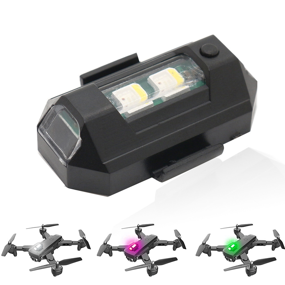 Luz LED de advertencia RGB par - Drone Led Light reseña y precio