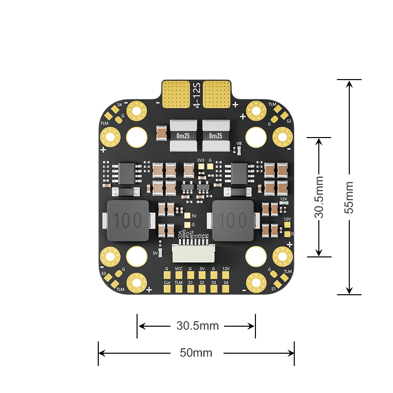 PFLY Aocoda-RC PDB400 V2 12S P - Drone Power Distribution Board reseña y precio