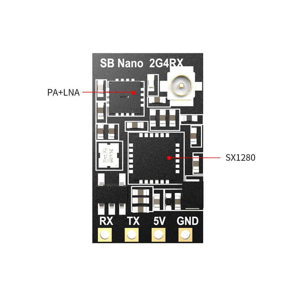 Receptor ELRS FBIL-2.4G Expres - Drone Antenna reseña y precio